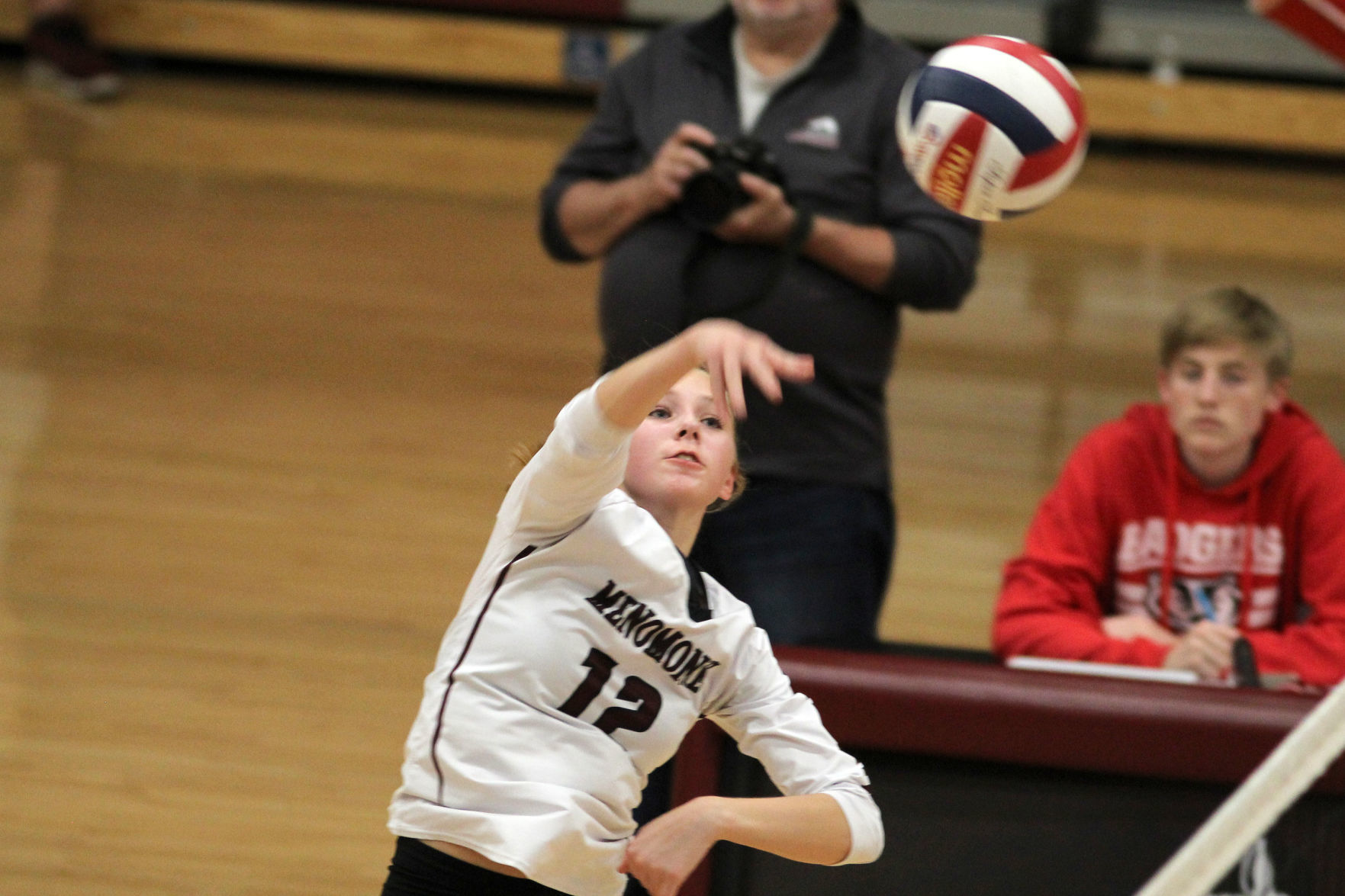 Medford at Menomonie volleyball 10-10-19